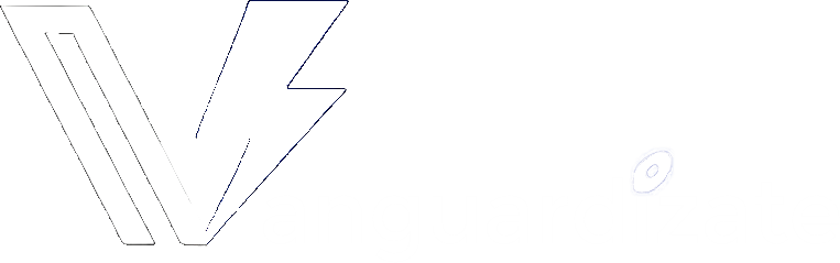 Logotipo de Vanguardízate en blanco para el pie de página