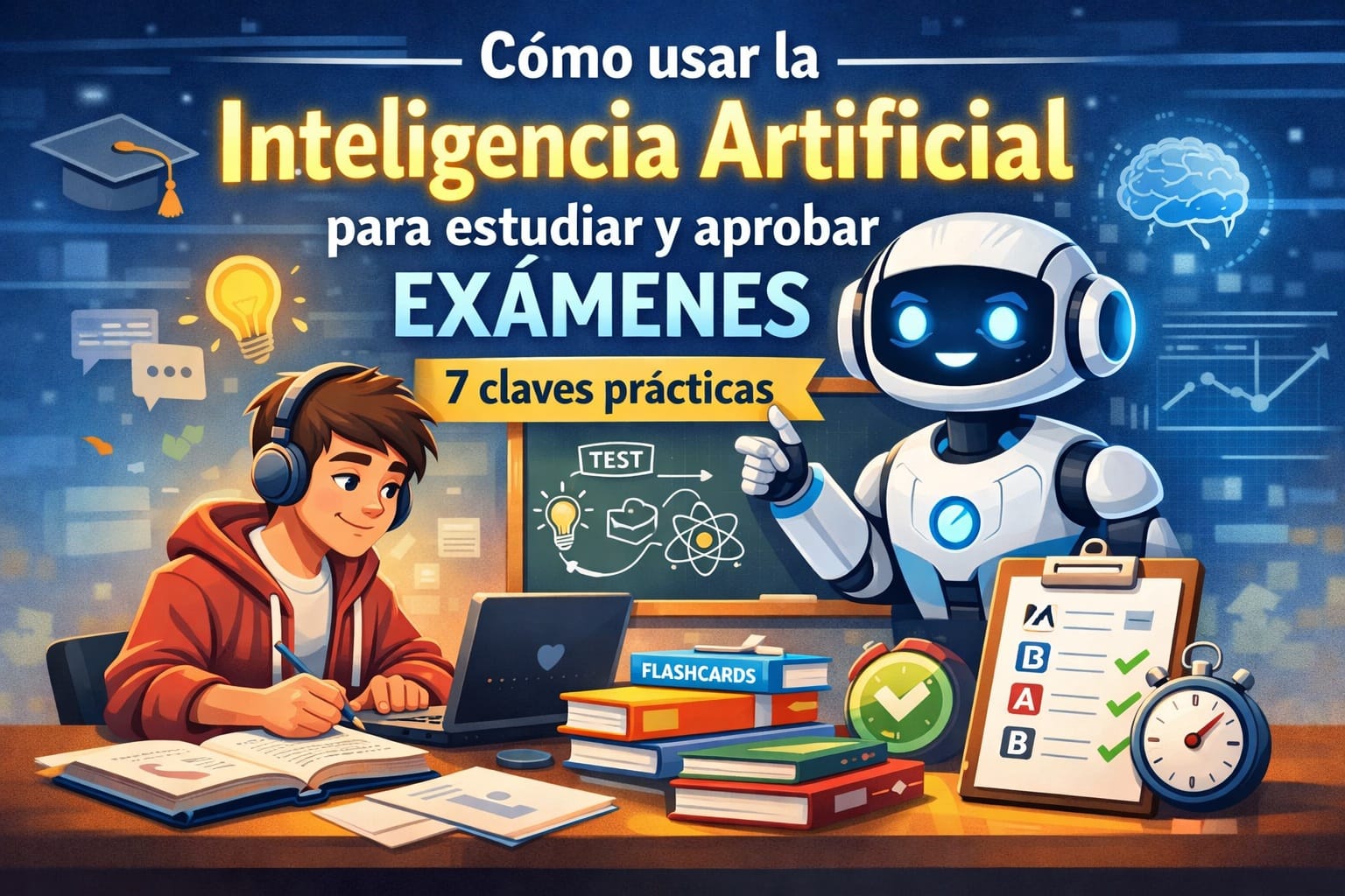 Cómo Usar la Inteligencia Artificial para Estudiar (Guía 2026 ...